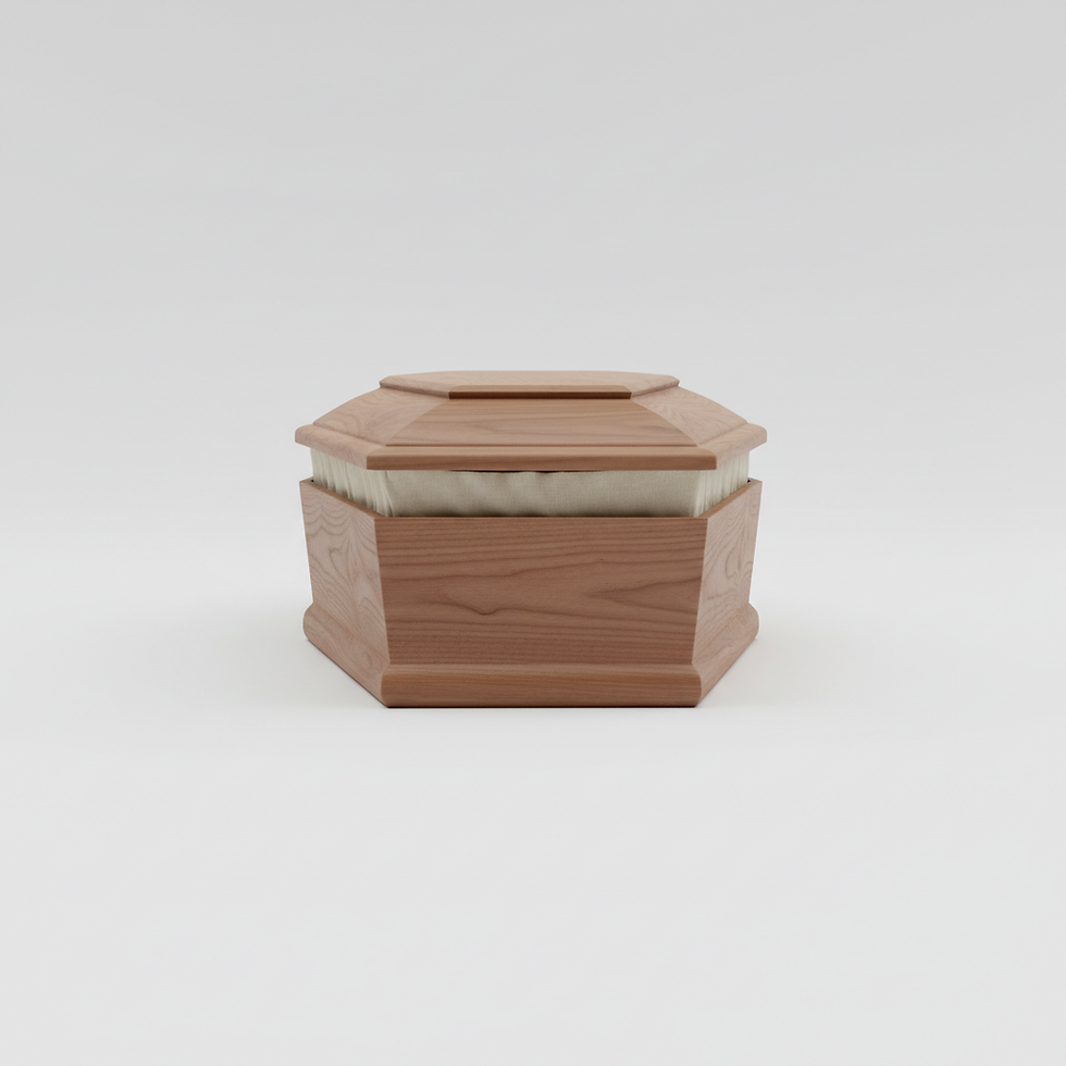 Eco Walnut Casket
