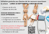 Gestes de 1er secours nourrisson