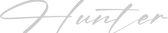 hunter logo dark