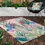 Thumbnail: Kali Leopards Indoor/Outdoor Washable Rug Gold