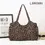 Thumbnail: Leopard Print Tote Bag - 25417