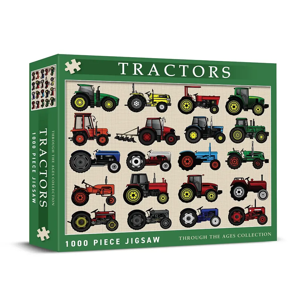 Thumbnail: Tractors 1000 Piece Jigsaw Puzzle