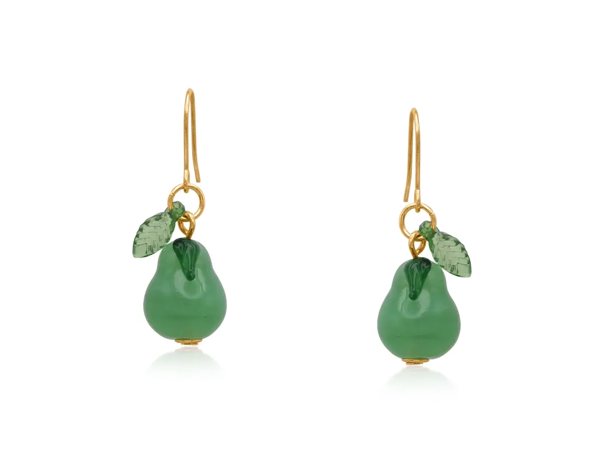 Pear Tiny Drop Earrings