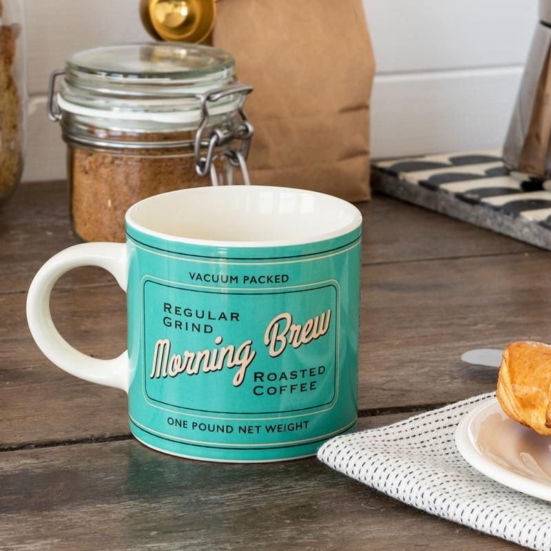 Morning Brew - Vintage coffee mug 350ml