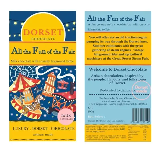 All Fun of the Fair - Creamy Milk Chocolate Bar