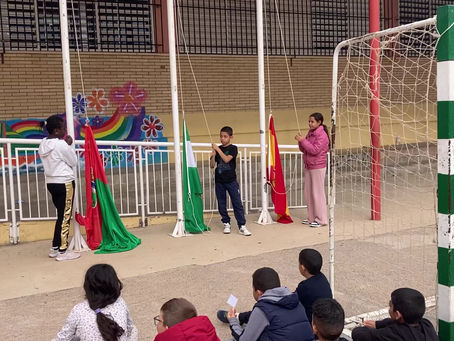 Actividades por el día de la bandera y Constitución