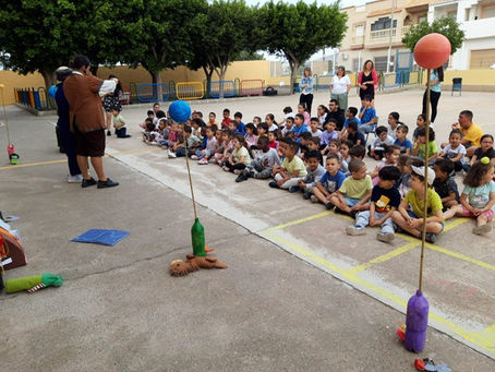 Teatro en infantil con la Antorcha de las letras