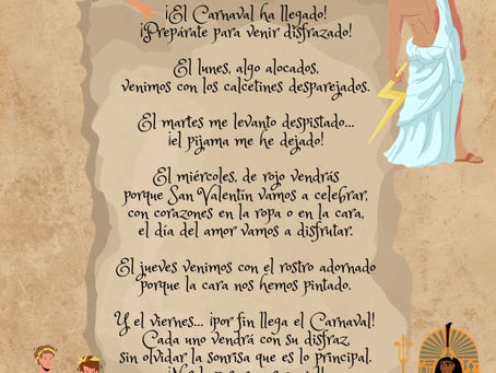 ¡LLEGA EL CARNAVAL!