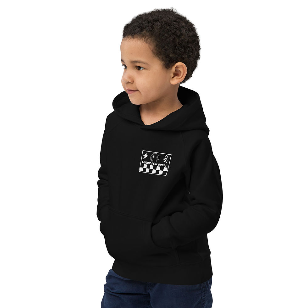 Thumbnail: Check Logo : Kids eco hoodie