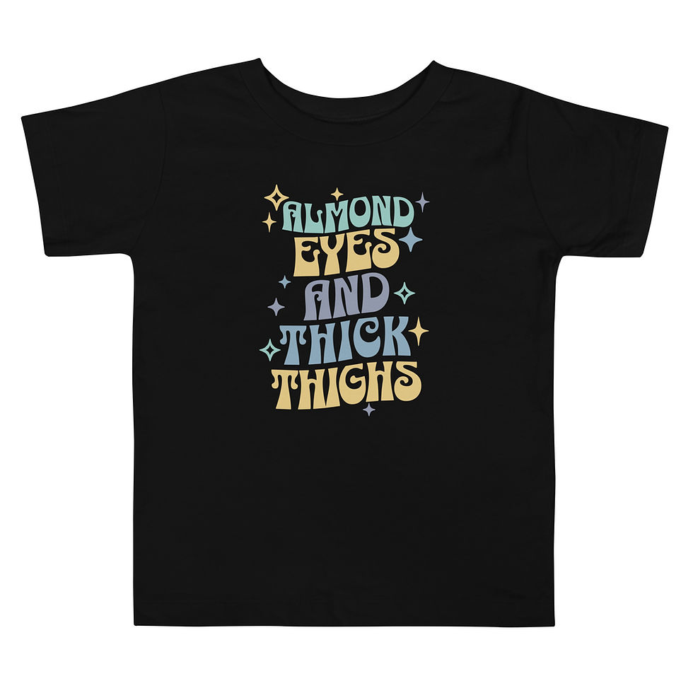 Thumbnail: Retro Almond Eyes & Thick Thighs Tee 