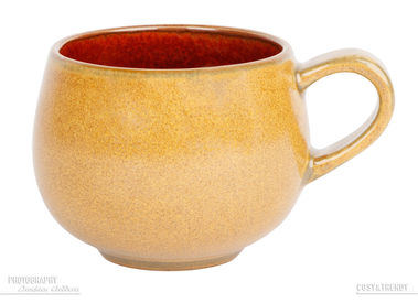 Packshot van een gele tas van Cosy&Trendy. 