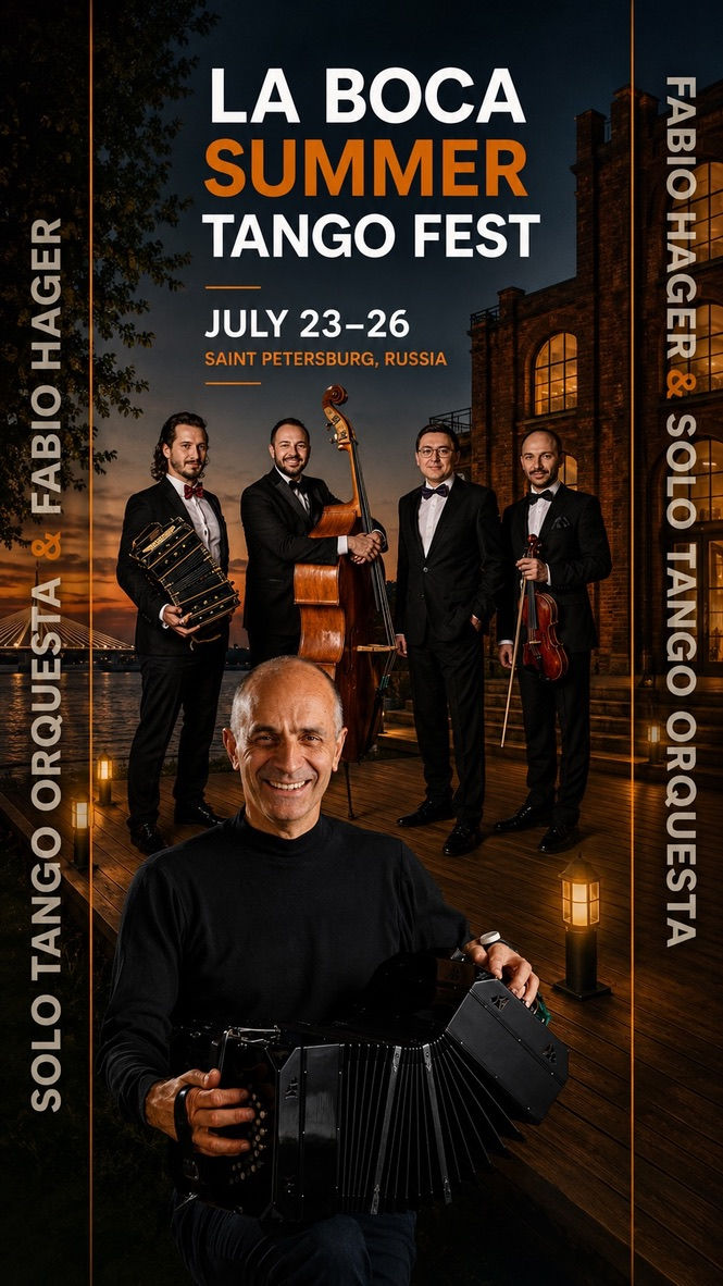 Rusia 2026 - Solo Tango Orquesta & Fabio Hager
