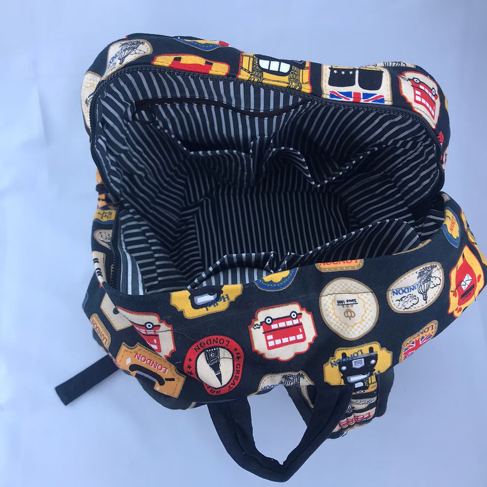 縮圖：英倫風小小騎兵後背包