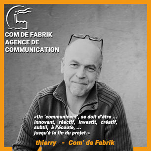 COM DE FABRIK  AGENCE DE COMMUNICATION