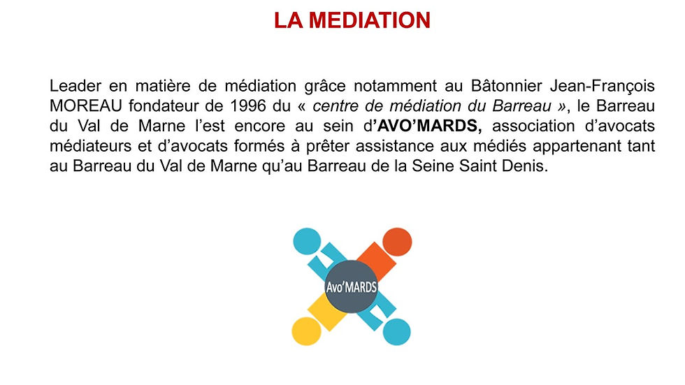 AVO’MARDS est à l’honneur sur le site de l’Ordre des Avocats du Barreau du Val de Marne