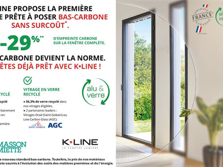 LE BAS-CARBONE DEVIENT LA NORME. VOUS ÊTES DÉJÀ PRÊT AVEC K•LINE !