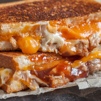 greasey egg and bacon sandwich