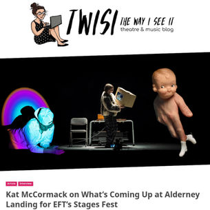 INTERVIEW: Kat McCormack on What's Coming Up at Alderney Landing for EFT's Stages Fest