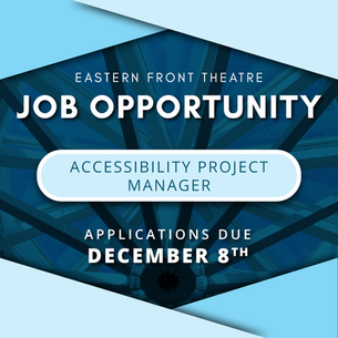 Job Opportunity: Accessibility Project Manager