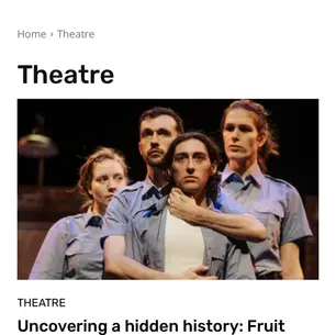 ARTICLE: Uncovering a hidden history: Fruit Machine to open Stages Festival