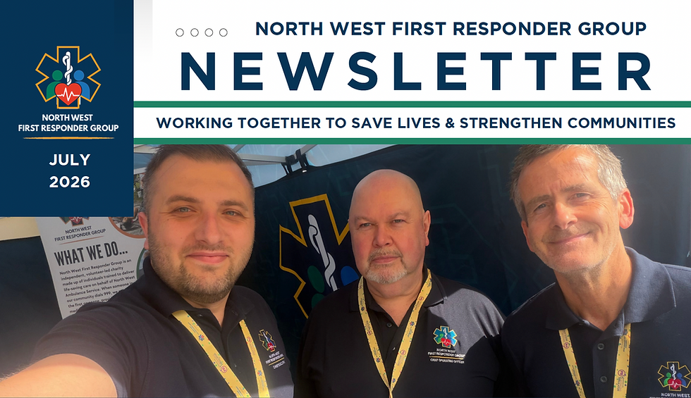July 2026 Newsletter – Supporting Our Communities, Saving Lives