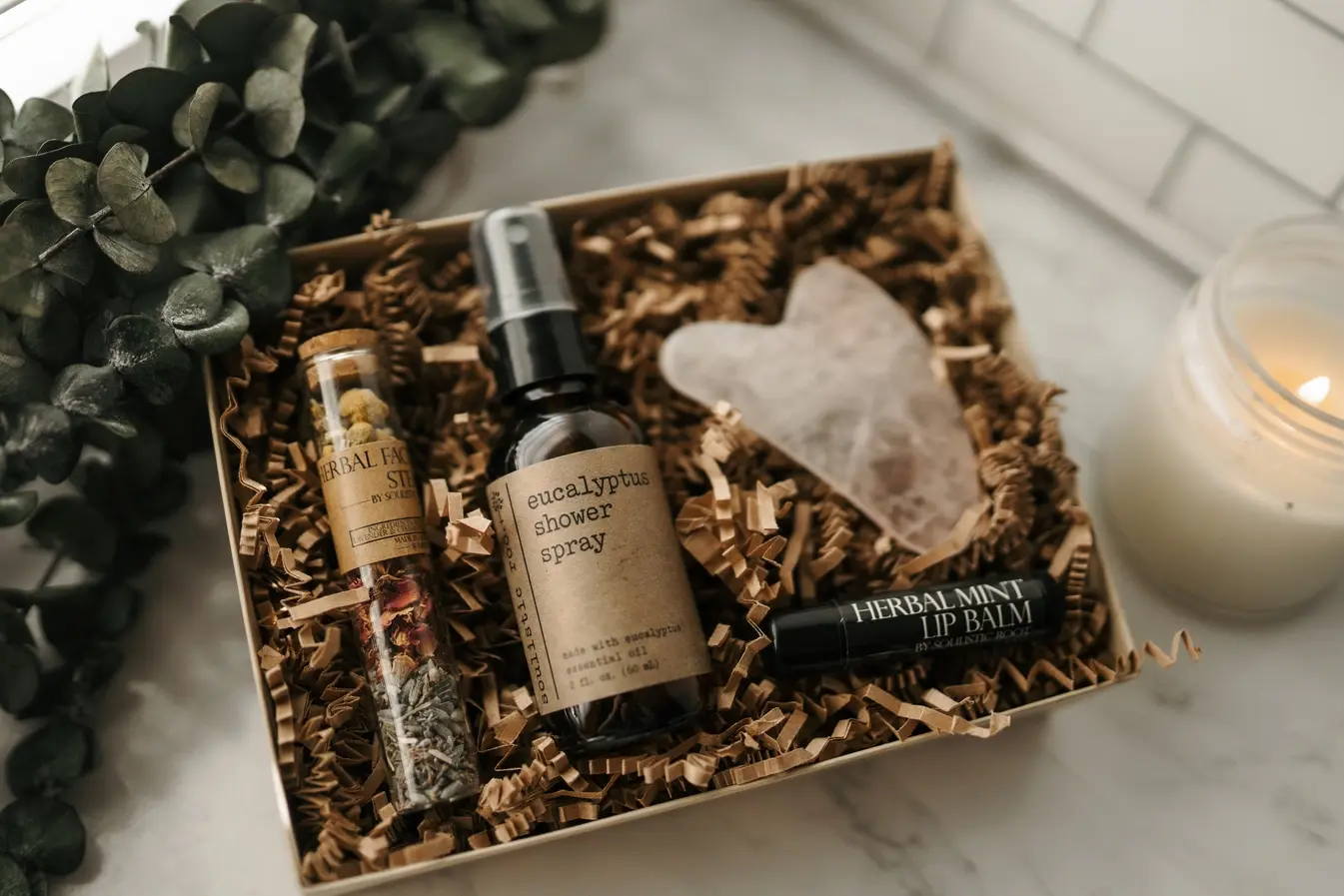 Mother's Day Gifts - Gift Set - Eucalyptus Shower Spray