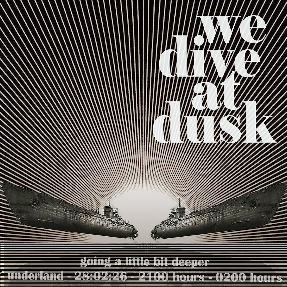 WE DIVE AT DUSK (The Enchanted Dancehall)