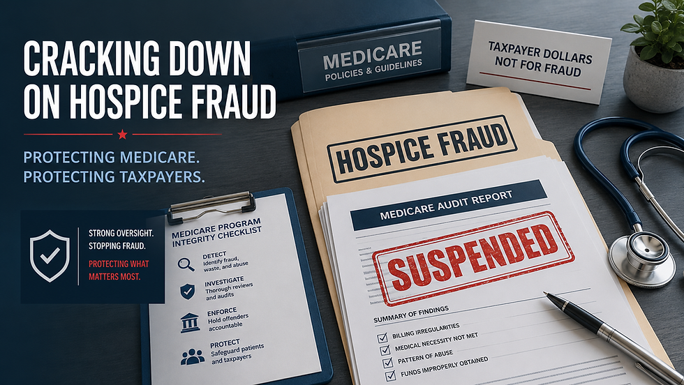 Dr. Oz Cracks Down on Hospice Fraud