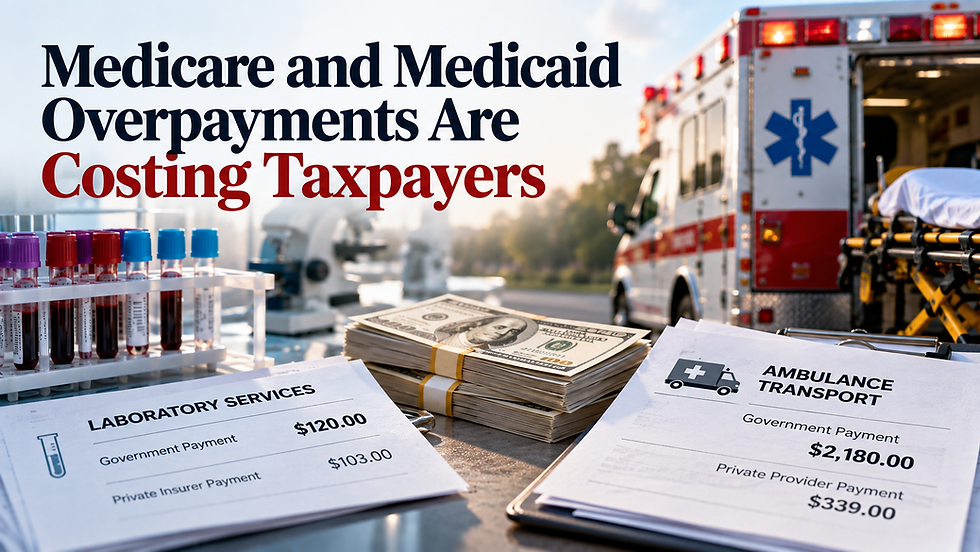 Medicare and Medicaid Overpayments Are Costing Taxpayers