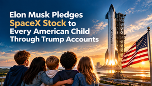 Elon Musk Pledges SpaceX Stock to Every American Child Through Trump Accounts