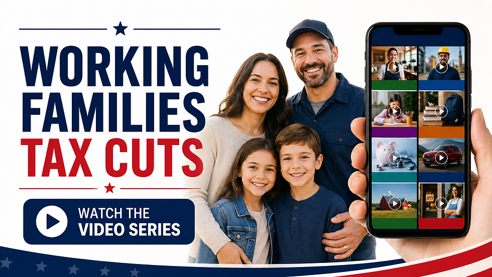 CFE Highlights Working Families Tax Cuts Across Video Series