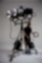 Three Nanlux 2400B Lights on Super Windup Stand