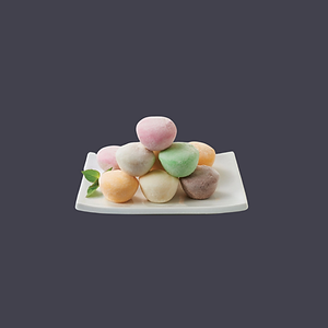 Çilekli Mochi / Strawberry Mochi