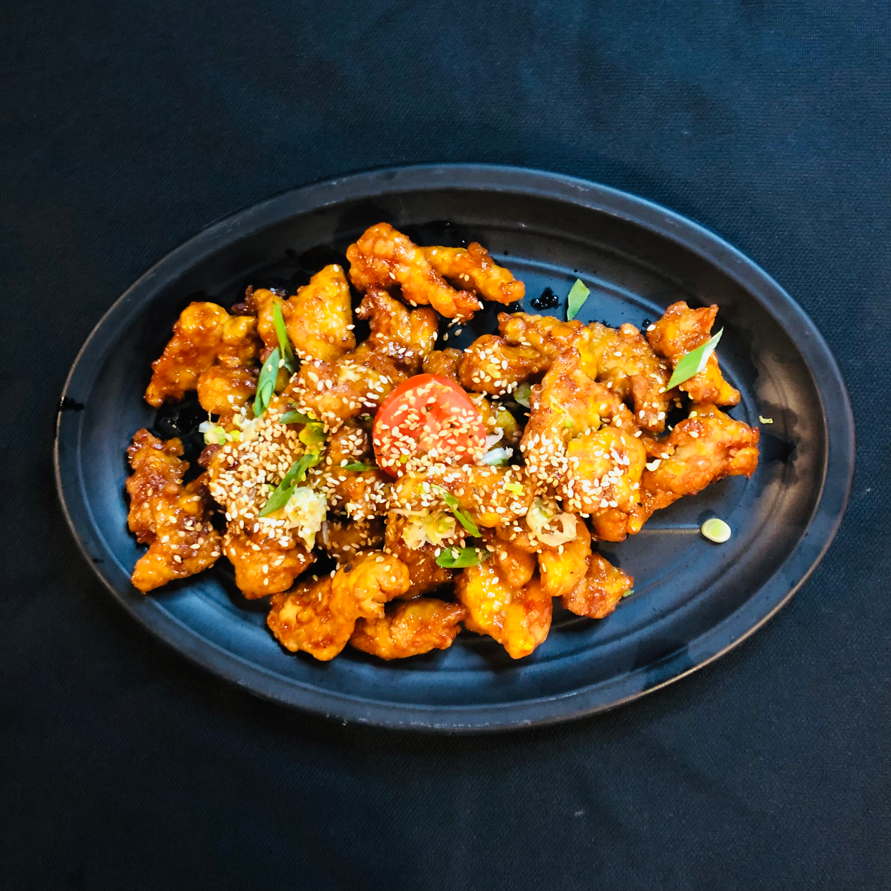 Arranged Food and Objects