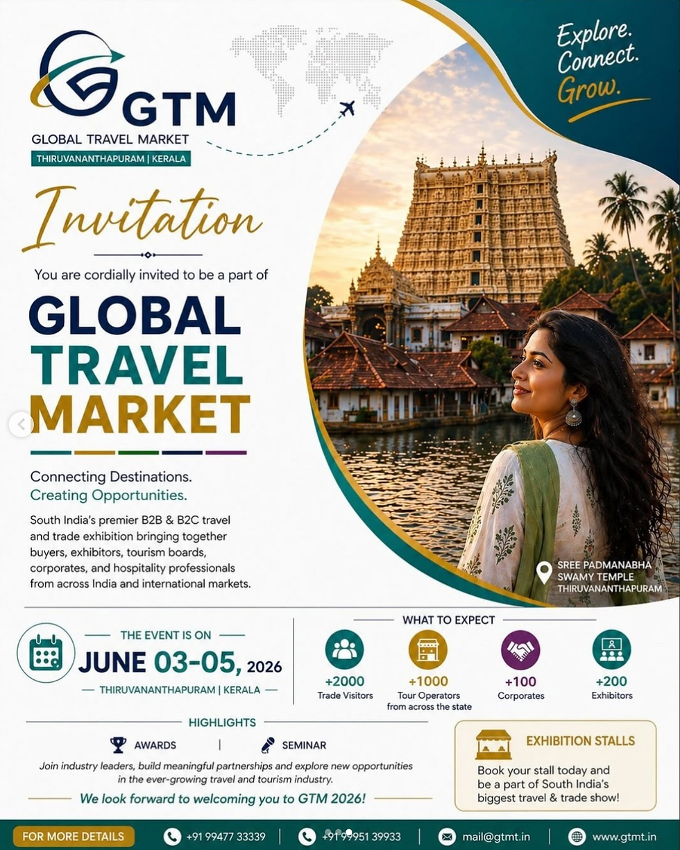 Travel industry exhibition South India GTM 2026