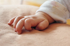 mani neonato, post partum