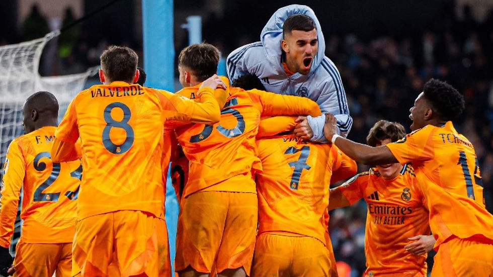 Real Madrid vence o Manchester City de virada na Champions
