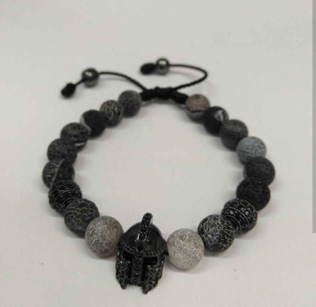 Bracelet with warrior pendant