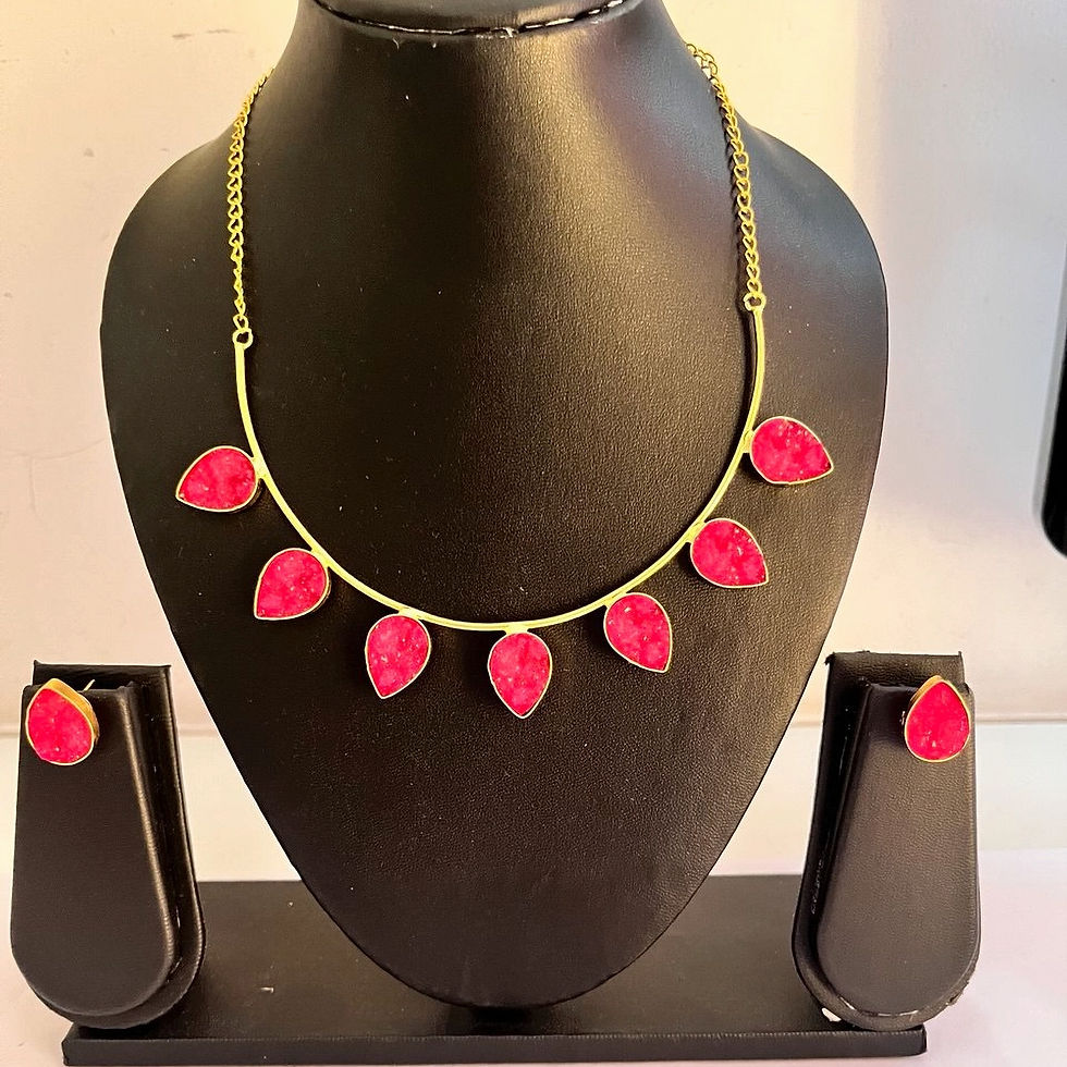 Thumbnail: Blush Drops Necklace