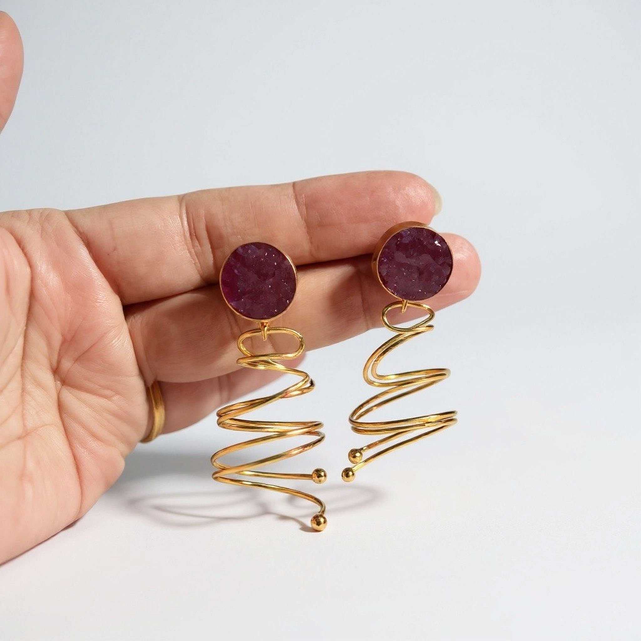 Whirl of Elegance Earrings