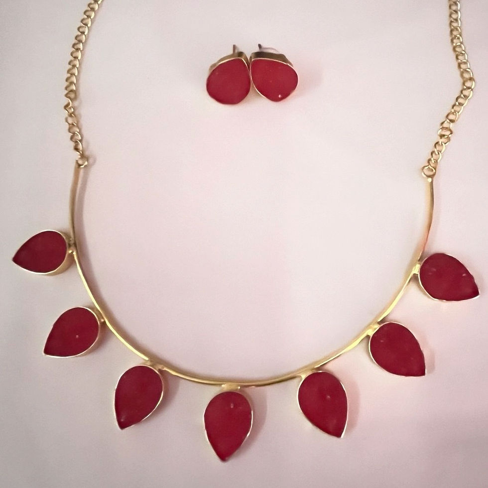 Thumbnail: Blush Drops Necklace