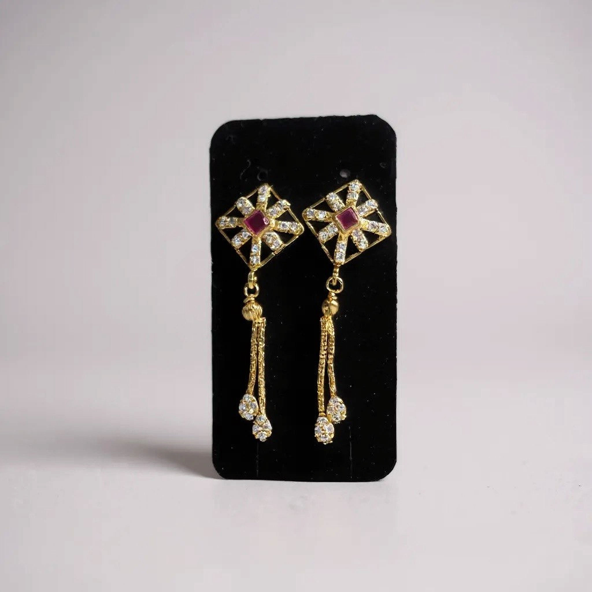 Twinkle Thread Earrings