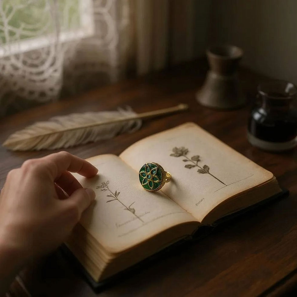 Thumbnail: Lotus of Eternity Ring