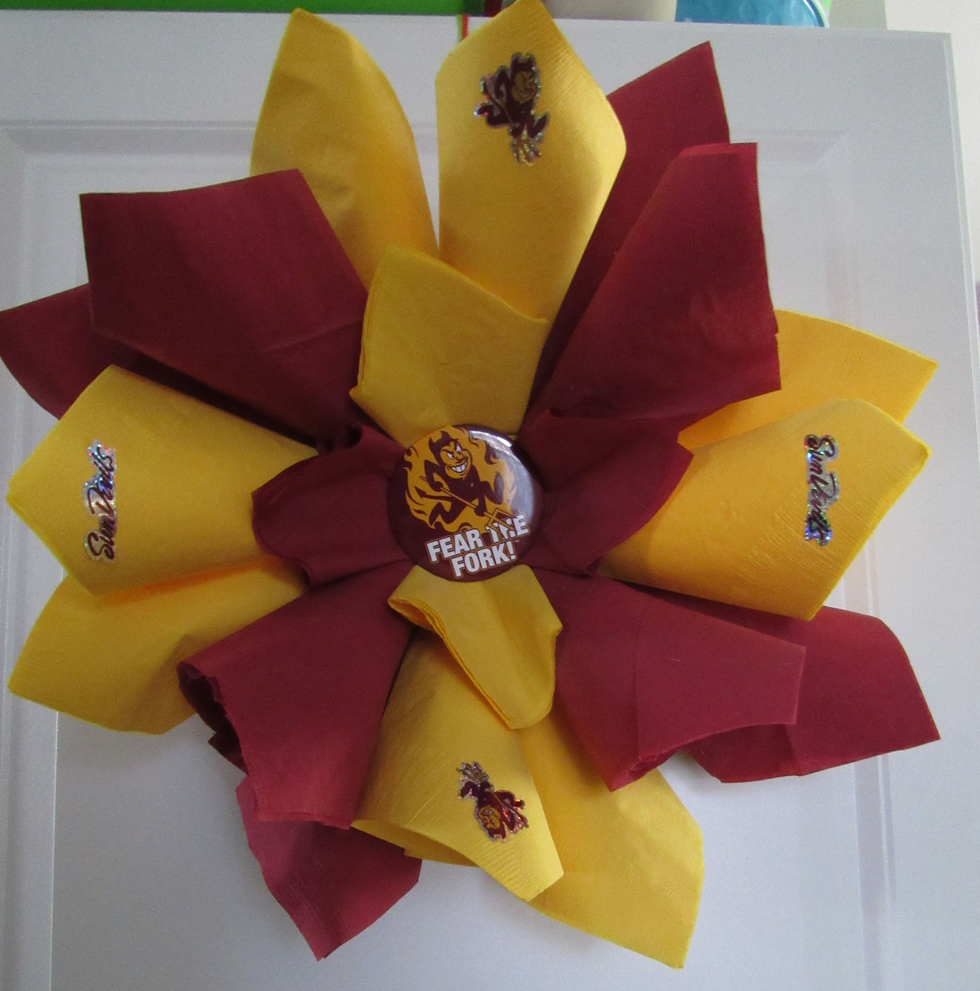 ASU Sun Devils wreath