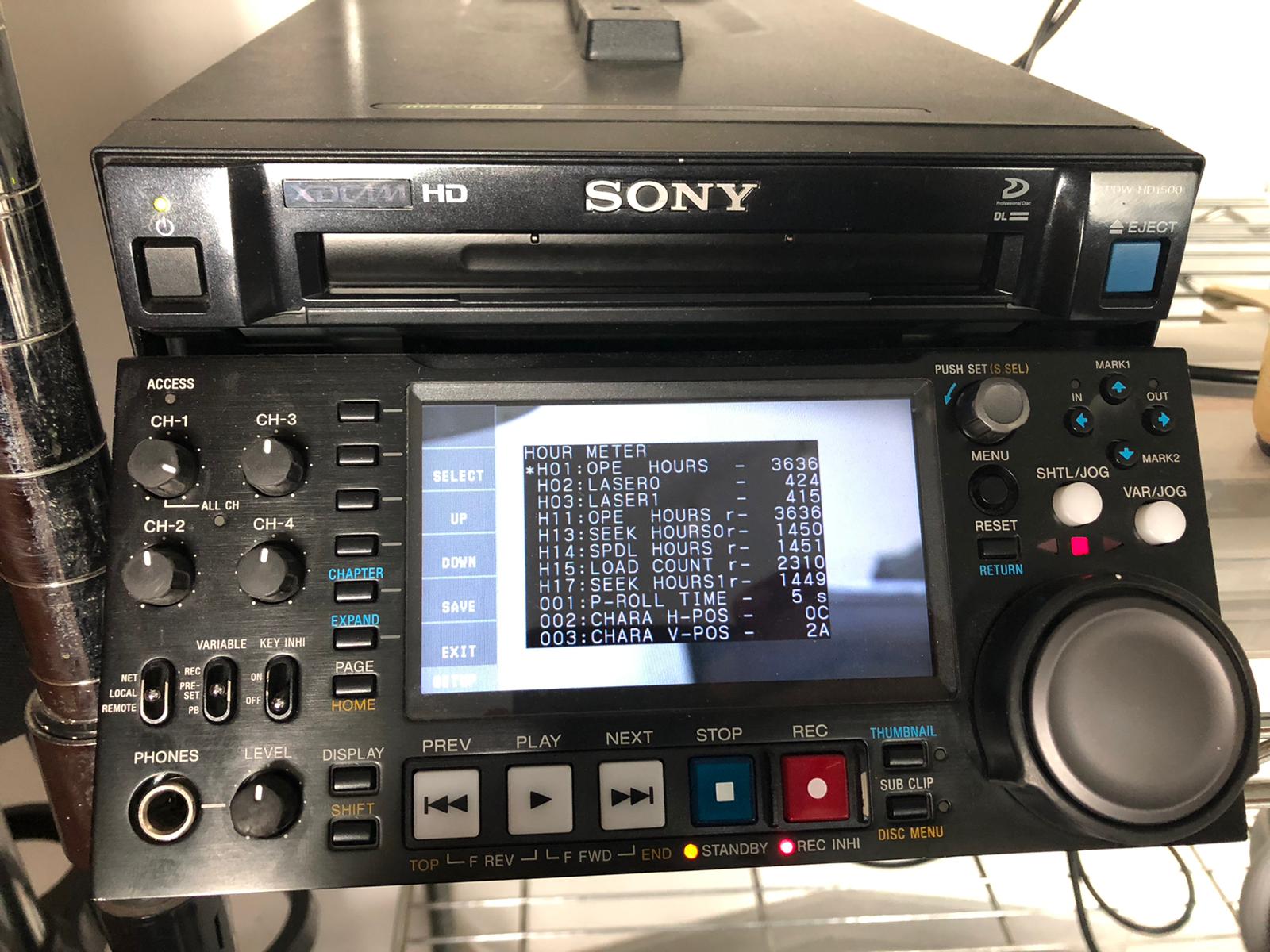 Sony PDW-hd1500