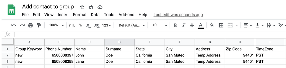 Zapier integration for SMS marketing