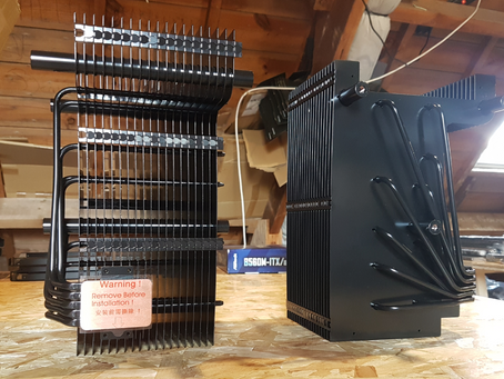 22 Apr - The heatsinks for The Beast arrived at the office!