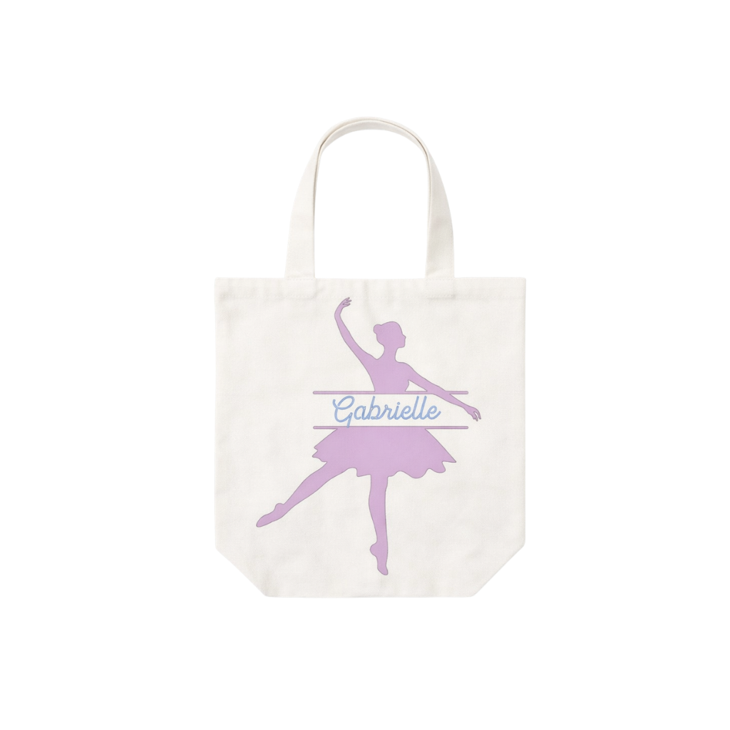 Purple Dancer Tote Bag