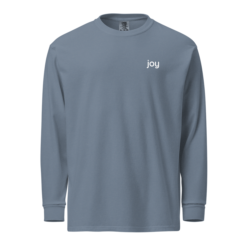 Thumbnail: "joy" Garment-dyed heavyweight long-sleeve shirt Comfort Colors®