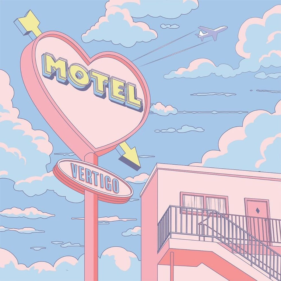 Album art for Beach Bunny's "Vertigo"